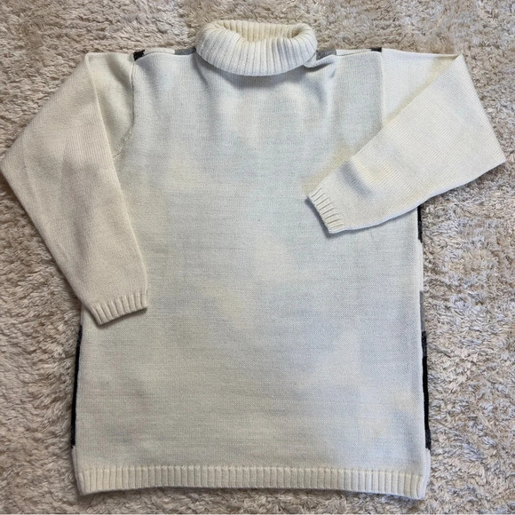 Vintage Frad Thomas Women’s wool Blend turtleneck sweaters size Small - Picture 6 of 8